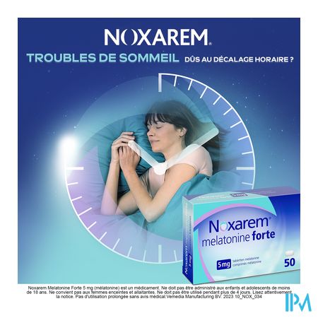 Noxarem Melatonine Forte 5mg Tabl 50 4