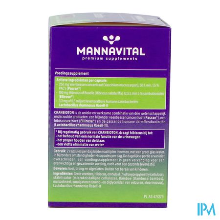 Mannavital Cranbioton V-caps 60 5