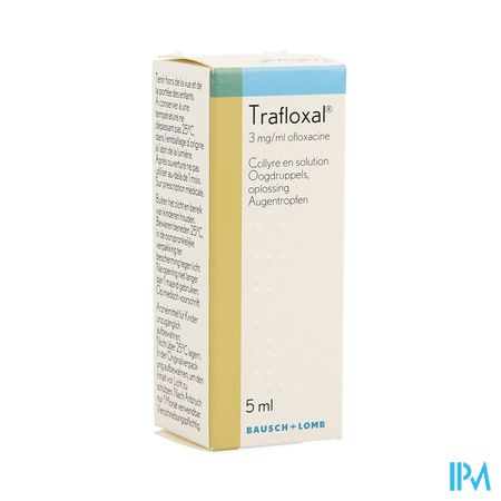 Trafloxal Collyre 5ml 3mg/ml