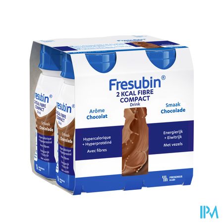 Fresubin 2 Kcal Fibre Compact Drink Choco 4x125ml