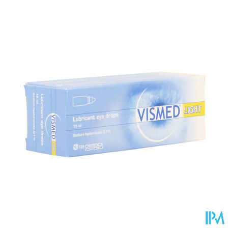 Vismed Light Lubrifiant Oculaire 0,1% 15ml