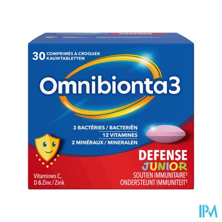 Omnibionta 3 Defense Junior Kauwtabl 30