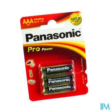 Panasonic Batterie Lr03 1,5v 4