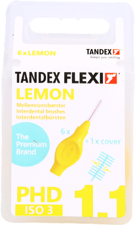 Flexi Yellow Brossette Fine Interdentaire 6 3