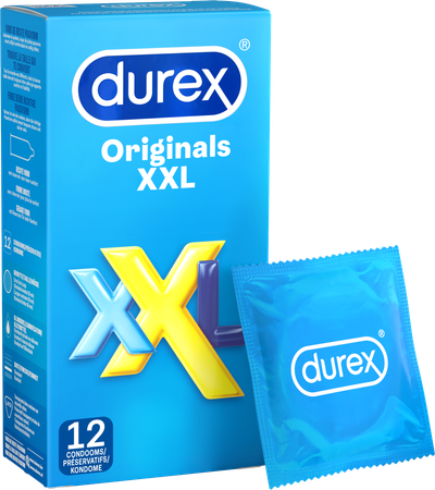 Durex Originals Xl Condoms 12 6