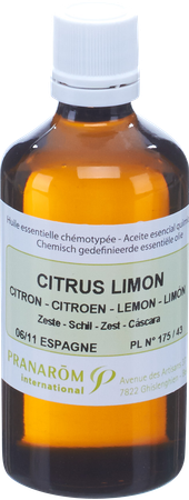 Citroen Zeste Ess Olie 100ml Pranarom 1