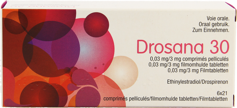 Drosana 30 0,03mg/3mg Comp Pell 6 X 21 1