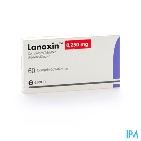 Lanoxin 250 Comp 60 X 0,250mg