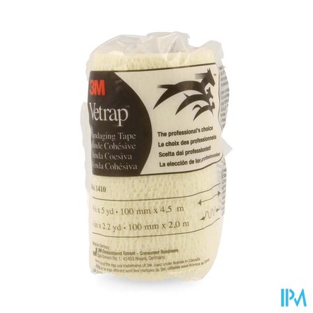 Vetrap Bandage 10cmx4,5m Blanc