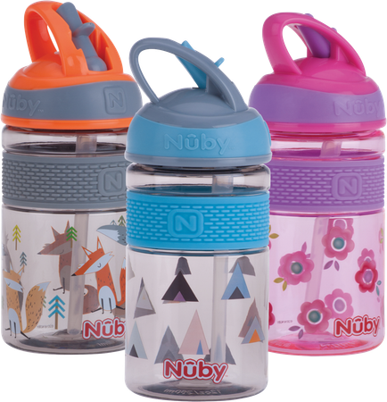 Nuby Beker 2in1 Harde Tuit Uit Tritan 360ml 3j+ 5