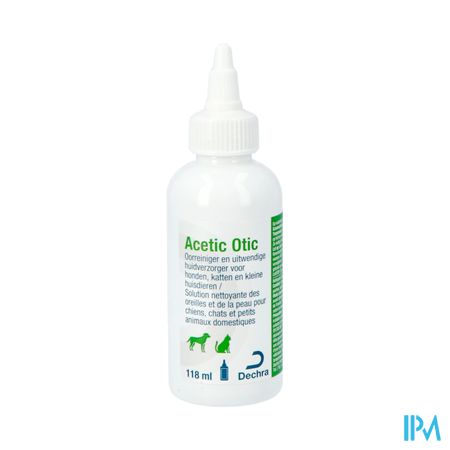 Acetic Otic Nettoyage Oreille Peau 118ml Nf