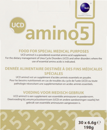 Ucd Amino 5 Pdr Zakje 30x6,6g 5