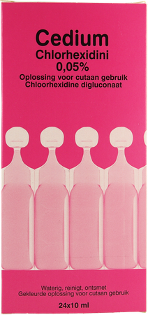 Cedium Chlorhexidini 0,05 % 24x10ml 2