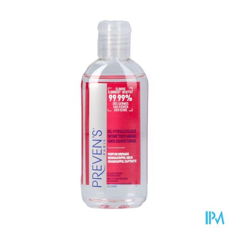 Preven's Gel Mains Hydroalcoolique Grenade 100ml