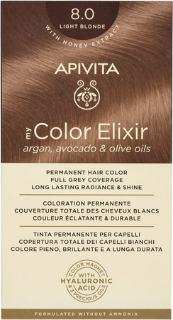 Apivita My Color 8.0 Light Blonde 2 1