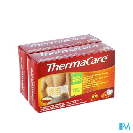 Thermacare Cp Chauffante Douleurs Dos 2x2 Promo