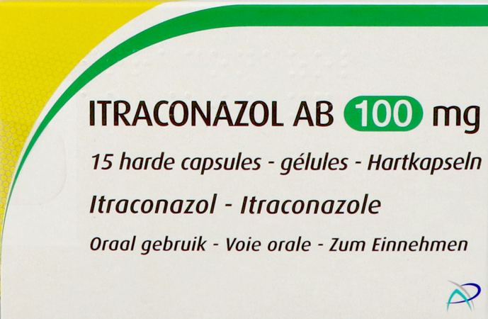 Itraconazol Ab 100mg Harde Caps 15 X 100mg 2