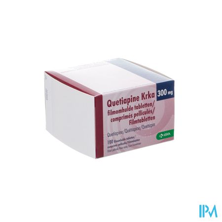 Quetiapine Krka 300mg Filmomh Tabl 100