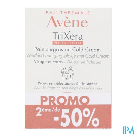 Avene Trixera Nutrition Pains Duo 2x100g 2