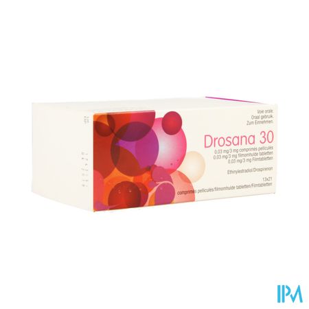 Drosana 30 0,03mg/3mg Filmomh Tabl 13 X 21