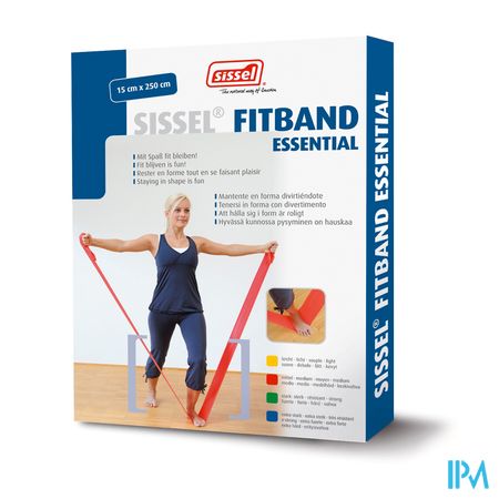 Sissel Fitband Essential 15cmx2,5m Light Geel