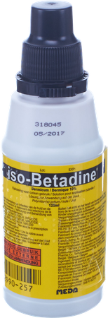 Iso Betadine Impexeco Derm 10% 125ml Pip 2