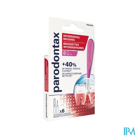 Parodontax Interdental Brushes 0,4mm 6 5