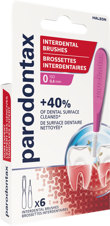 Parodontax Interdental Brushes 0,4mm 6 5