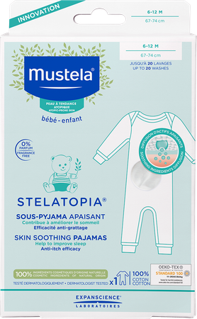 Mustela Pa Stelatopia Ondergoed Verzacht. T1 6-12m 3