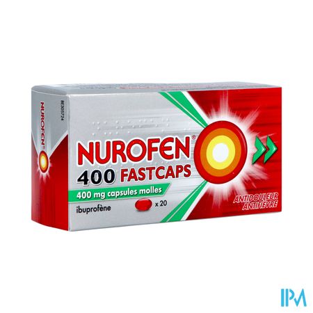 Nurofen 400 Fastcaps Caps 20x400mg