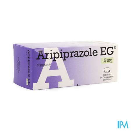 Aripiprazole Eg 15mg Pi Pharma Comp 98 X 15mg Pip