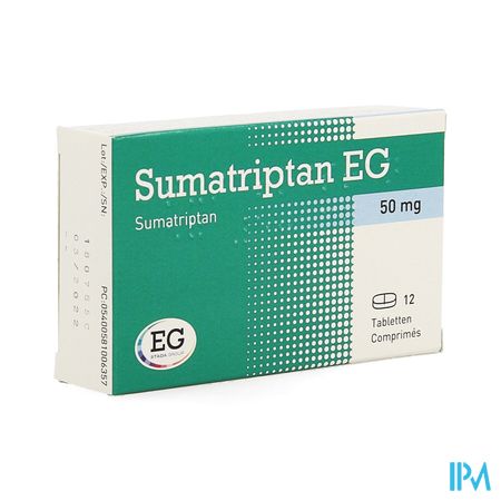 Sumatriptan EG 50Mg Tabl 12