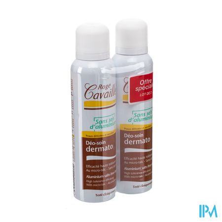 Roge Cavailles Deodorant Dermato Spray 2x150ml 1