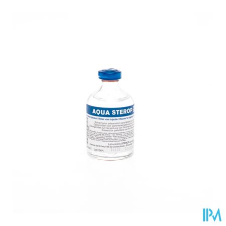 Aqua Sterop Inj 1 X 50ml Bouch. Metal Dechir.