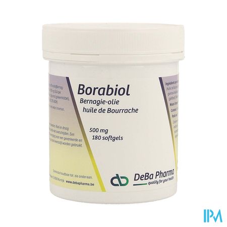 Borabiol Caps 180x500mg Deba 1