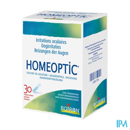 Homeoptic Unidoses 30 X 0,4ml Boiron