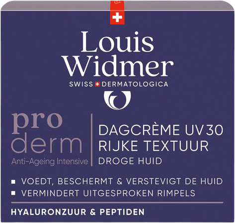 Widmer Proderm Dagcrème Uv 30 Rijke Textuur 50ml 1