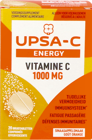 Upsa C Energy 1000mg Comp Efferv. 20 3