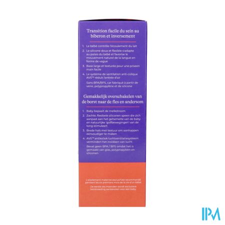 Lansinoh Zuigfles Glas + Speen 160ml 4 5