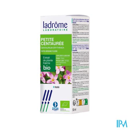 Ladrome Centaurium Erythrea/duizendguldenkruid50ml