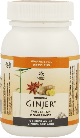 Ginjer Original Comprimés 60pcs - Lemon Pharma 1