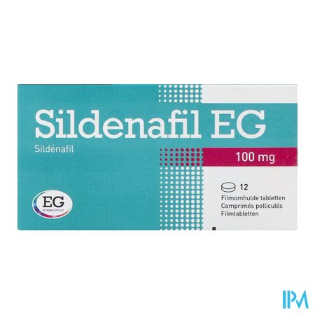 Sildenafil Eg Pi Pharma Comp Pell 12 X 100mg Pip 2