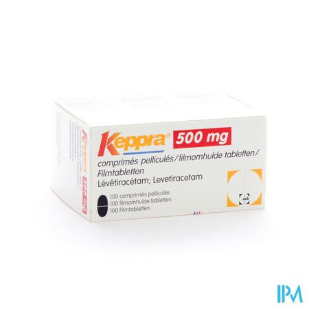 Keppra 500mg filmomh. tabl. (100) 3