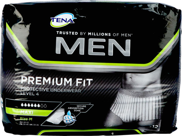 Tena Men Premium Fit Pants S/m 12 798308 4