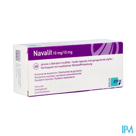 Navalit 10mg/10mg Geregul.afgifte Harde Caps 48