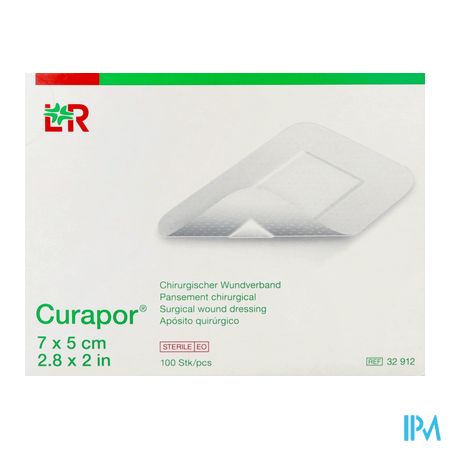 Curapor Verb Chirurg. Steriel 7cmx 5cm 100 32912 4