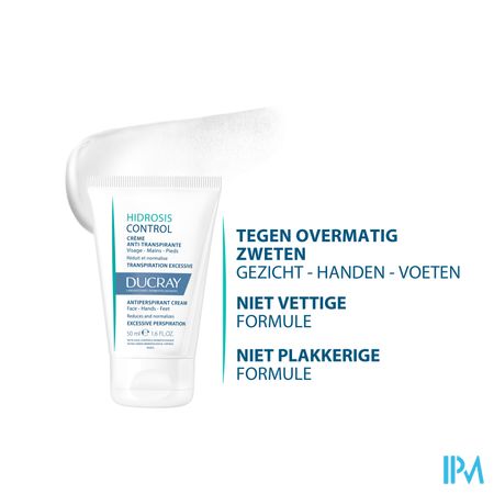 Ducray Hidrosis Control Creme 50ml Nf 9
