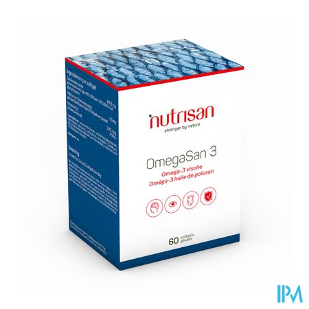 Omegasan 3 Nf 60 Softgels  Nutrisan