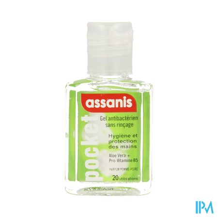 Assanis Pocket Handgel Appel-peer 20ml