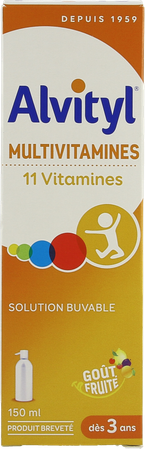 Alvityl Multivitaminen Drinkb.opl Fl 150ml 4
